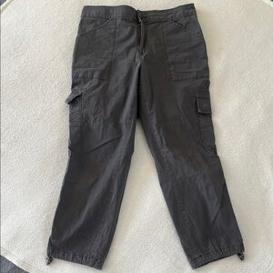 Men's Charcoal Cargo Pants